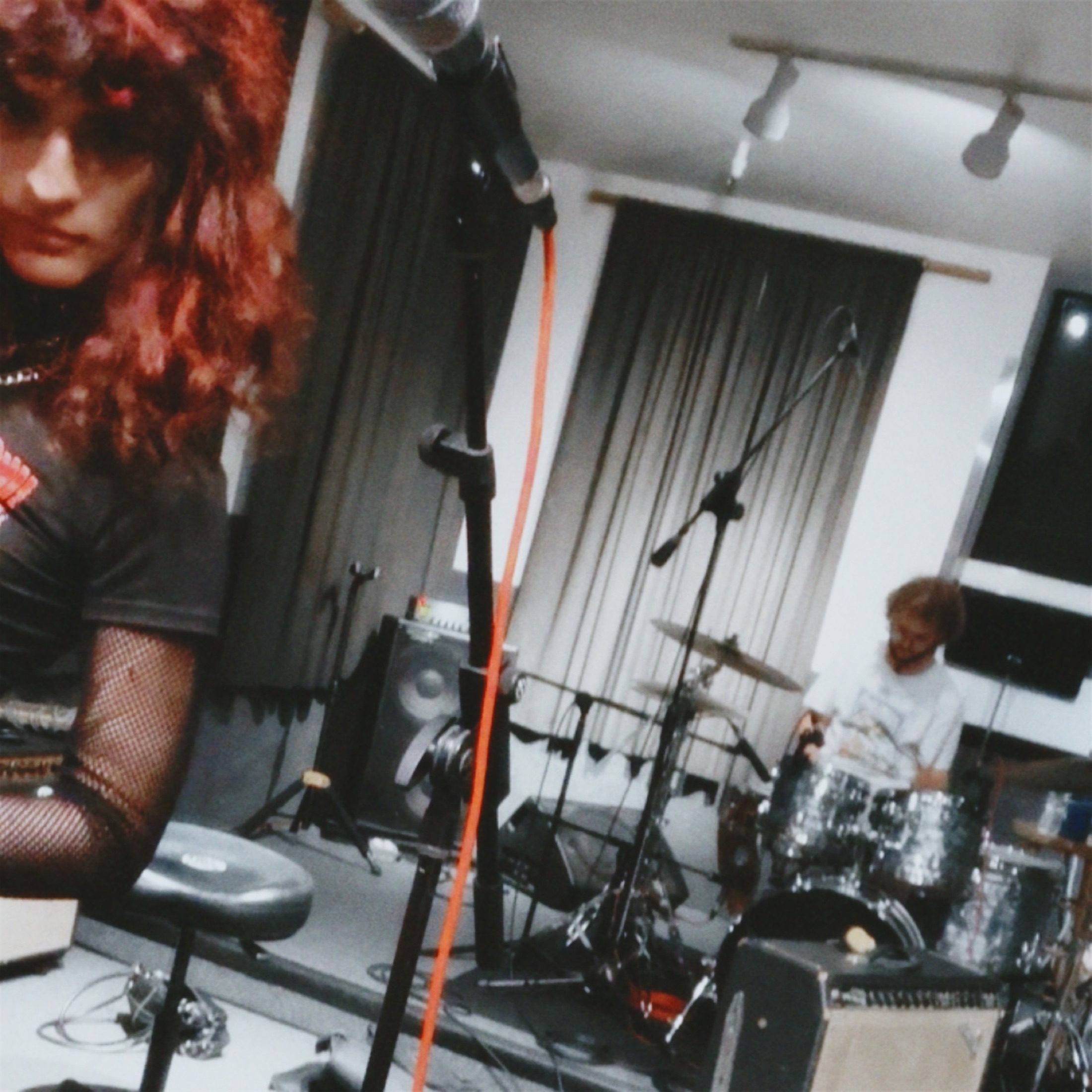 Amber and Zeke in the Euphoria recording room